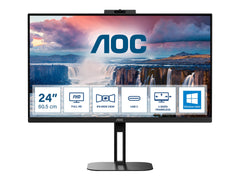 AOC 24V5CW/BK 23.8p monitor HDMI DP USB