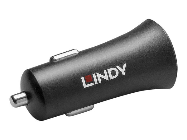 LINDY Single Port USB Type C Car Charger