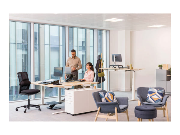 FELLOWES Hana Lt Foot Rest Black