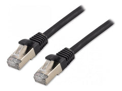 MCL CAT 8.1 S/FTP LSZH Patch cable - 0.5m Black