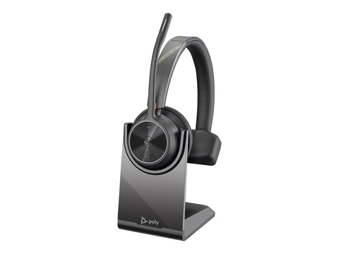 HP Poly Voyager 4310-M Microsoft Teams Certified USB-C Headset +BT700 dongle +Charging Stand