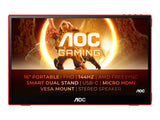 AOC 16G3 15.6p FHD portable monitor 144Hz