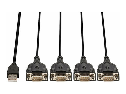 LINDY USB to 4 Port Serial Converter
