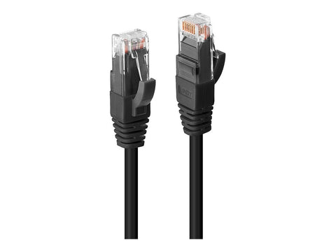 LINDY UTP Cat.6 Cable Black 5m LSOH incl. Testprotocol