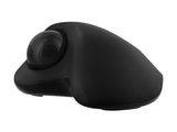 TNB ERGO DUAL CONNECT rechargeable ergonomic trackball mouse black