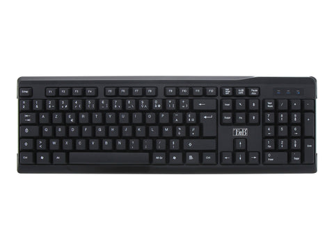 TNB COMBO Bridge Wireless Keyboard + Mouse Combo Azerty Robust And Compact Products Wireless Keyboard With 105 Comfort Keys