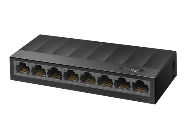 TP-LINK LiteWave 8-Port Gigabit Desktop Switch 8 Gigabit RJ45 Ports Desktop Plastic Case