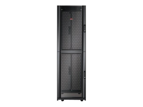 APC NetShelter SX Colocation 2 x 20U 600mm Wide x 1070mm Deep Enclosure with Sides Black