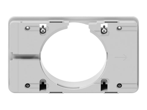 LOGITECH Mounting kit angle plinth reversible interface 14 viewing angle for meeting room scheduling system off-white