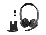 PORT DESIGNS Binaural Headset Bluetooth With Base - Pro
