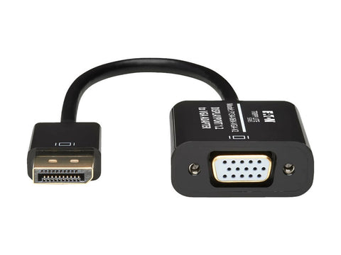EATON TRIPPLITE DisplayPort to VGA Active Adapter Video Converter DP ver 1.2 M/F 6p 15.24cm