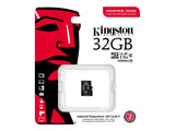 KINGSTON 32Go microSDHC Industrial C10 A1 pSLC Card + SD Adapter