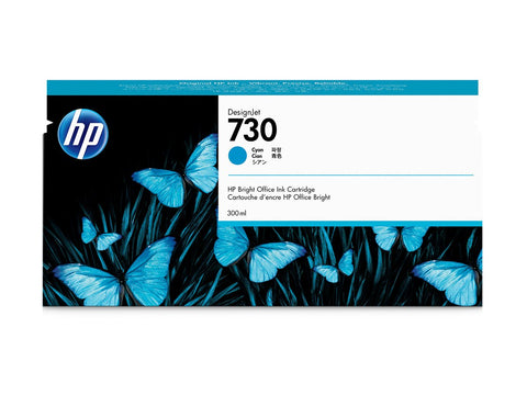 HP 730 300 ml Cyan Ink Cartridge
