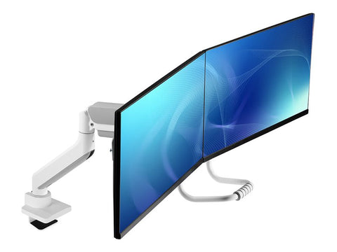 NEOMOUNTS DS75-450WH2 Support décran à fixer 17-32p - ressort à gaz - Topfix - arrêt 180