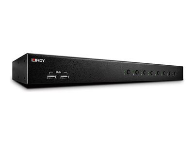 LINDY KVM Switch Pro USB Audio DVI-I 8
