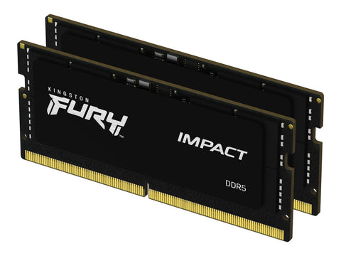 KINGSTON FURY Impact 32Go 6400MT/s DDR5 CL38 SODIMM Kit of 2 XMP