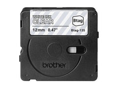 BROTHER 12MM BTAG135 Tape White