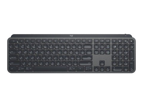 LOGITECH MX Keys Combo for Business Keyboard and mouse set backlit wireless Bluetooth LE QWERTY US International graphite (US)