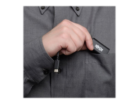 EATON TRIPPLITE USB-C to HDMI Adapter M/F - 4K 60Hz HDCP 2.2 Black