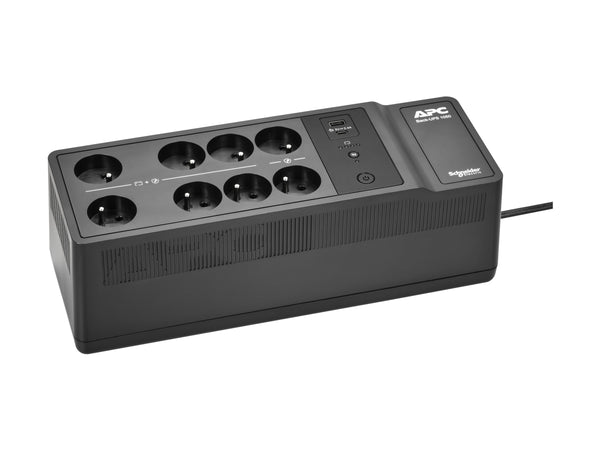 APC Back-UPS 1050VA 8 French outlets 230V USB Type-C and A charging ports