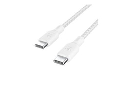 BELKIN 100w USB-C to C Braided 3M White