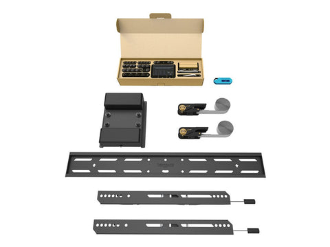 NEOMOUNTS WL30S-910BL16 Support de pilier pour écran 40-75p - fixe - verrouillable - diam. 25-100 cm - portrait