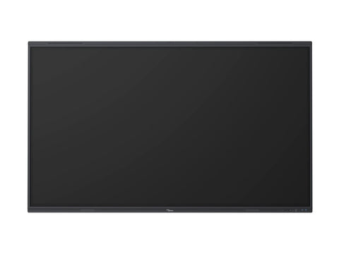 OPTOMA 5863RK 86p 400cd/m2 UHD Interactive 4K Multi-Touch-Display Android 13 Integrated Google Play Store