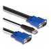 LINDY 2m Combined KVM and USB Cable