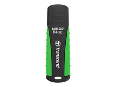 TRANSCEND 64Go Clé USB 3.1 Gen 1 - Antichoc Vert