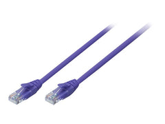 LINDY Cat.6 U/UTP Cable Purple 1m