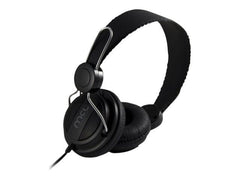 MCL Casque stéréo multimédia (sans micro) - 1.20m Noir
