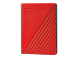 WD My Passport 4To portable HDD USB3.0 USB2.0 compatible Red Retail