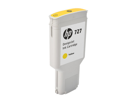 HP 727 original 300-ml Ink cartridge F9J78A Yellow