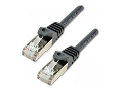 MCL RJ45 CAT7 S/FTP LSZH 0.15M Noir