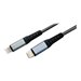 MCL Câble tressé USB-C vers Lightning 1m