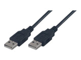 MCL Cable USB 2.0 type A / A male - 3m N