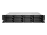 QNAP TS-1283XU-RP-E2124-8G 12-Bay NAS E-2124 8Go DDR4 12x2.5p/3.5p SATA HDD/SSD 4 GigaLan 2x10GbE SFP