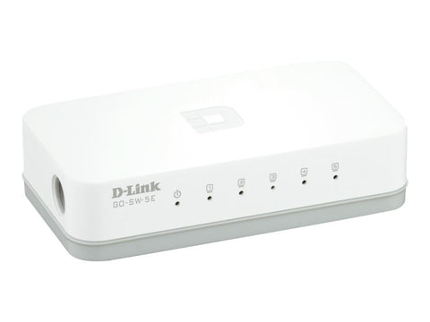 D-LINK Mini switch 5 Ports 10/100Mbps format de bureau - D-Link GREEN