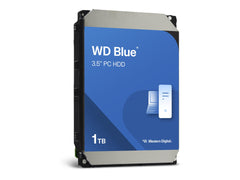 WD HDD INTERNE 3.5 BLUE DESKTOP 1TB 6GB/s 64MB SATA 7200RPM WED 2 ANS GARANTIE