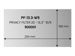PORT Privacy Screen protector 2D 13,3pcs
