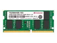 TRANSCEND 16Go DDR4 2666Mhz SO-DIMM 2Rx8 1Gx8 CL19 1.2V