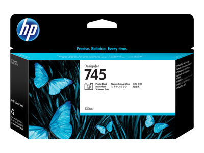 HP 745 Cartouche d encre photo noire 130