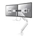 NEOMOUNTS NM-D775DXWHITE Desk Mount