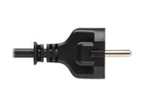 EATON TRIPPLITE PDU Power Cord C13 to Schuko CEE 7/7 - 10A 250V H05VV-F 2M Black
