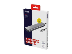 TRUST Adaptateur DALYX USB-C 7 en 1 1 USB-C 2 USB 2 HDMI 1 DisplayPort 1 Ethernet