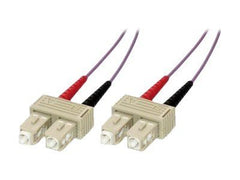 MCL Jarretière optique OM3 duplex 50/125 multimode  SC  SC 1m