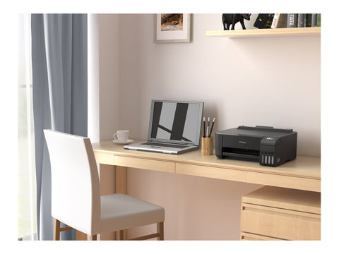 EPSON EcoTank ET-1810 Printer colour ink-jet refillable A4 5760x1440dpi 10ppm mono/5ppm colour 100 sheets USB Wi-Fi black