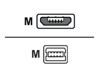 MCL-SAMA Cable USB 2.0 type A male   (P)
