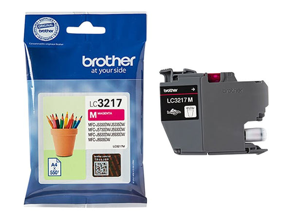 BROTHER LC-3217M Encre Magenta (550 pages)