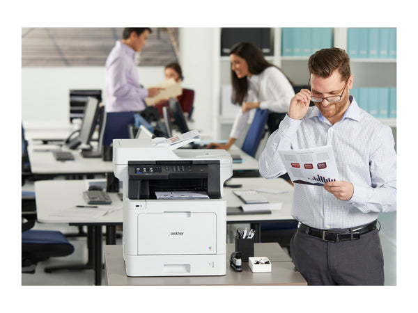 BROTHER MFC-L8900CDW Multifonction 4-en-1 laser couleur avec Réseau Wifi 31ppm recto verso NFC